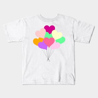 Balloon Bouquet for Valentines Day Kids T-Shirt